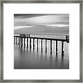 Piers End Pano Framed Print