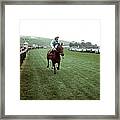 Piggott At Goodwood Framed Print