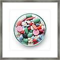 Pills Framed Print