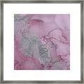 Pink Shimmer Framed Print