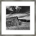 Pioneer Cabin Framed Print