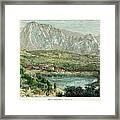 Piton D Enchein, Reunion, C1880.artist Framed Print