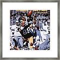 Pittsburgh Steelers Lynn Swann, Super Bowl X Sports Illustrated Cover Framed Print