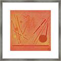 Playing In The Orchestra Framed Print