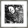 Poet Reading To Wind Clouds 11 Framed Print