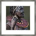 Pokot Woman Framed Print