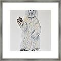 Polar Bear Baby 2 Framed Print