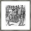 Police Intelligence, 1883. Artist Framed Print