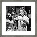 Polio Research Framed Print