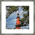 Ponce Inlet Lighthouse Framed Print