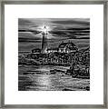 Portland Lighthouse 7363 Framed Print