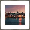 Porto Evenings Framed Print