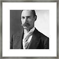 Portrait Of Financier John Jacob Astor Framed Print