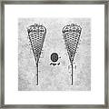 Pp199- Lacrosse Stick 1948 Patent Poster Framed Print