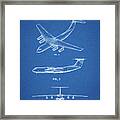 Pp944-blueprint Lockheed C-130 Hercules Airplane Patent Poster Framed Print