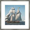 Pride Of Baltimore Ii Framed Print