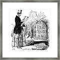 Prince Alberts Bee-hives, 1843 Framed Print