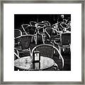 Pub Chairs Framed Print