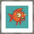 Pufferfish Framed Print