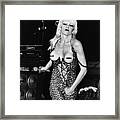 Punk Rock Singer Wendy O. Williams In Framed Print