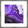 Purple Munchkin Framed Print