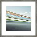 Race Track Stand Framed Print