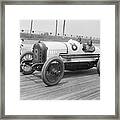 Racecar At Sheepshead Bay Track Framed Print