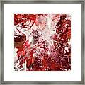 Radiant Red By Teresa Wilson Framed Print