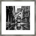 Rainy Days In Lisbon Framed Print