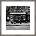 Raoul's In Black And White Framed Print