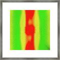 Rasta Vibes 2 Of 6 Top Center Position Framed Print