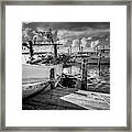 Ready To Go In Bw Framed Print