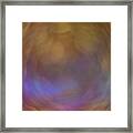 Real Extreme Photographic Optic Color Bokeh I Framed Print