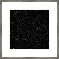 Real Night Sky Framed Print