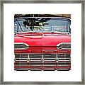 Red Grill Framed Print