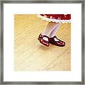 Red Shoes Framed Print