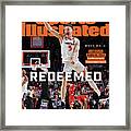Redeemed University Of Virginia, 2019 Ncaa Champions Sports Illustrated Cover Framed Print