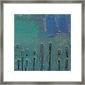 Reedy Blue Ii Framed Print