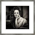 Resting Framed Print