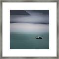 Resurrection Bay Fishermen Framed Print