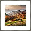 Rhodopean Landscape Framed Print