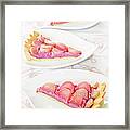 Rhubarb Tart Framed Print