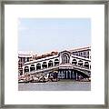 Rialto Bridge - Venice, Italy Framed Print