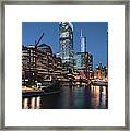 River Wide Framed Print