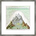 Rivers And Mountains Of The World Framed Print