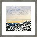 Road Down The Mountain Framed Print