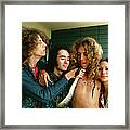 Robert Plant At The Riot House Framed Print