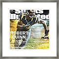Robert Quinn 2015 Nfl Fantasy Football Preview Issue Sports Illustrated Cover Framed Print