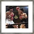 Roberto Duran, Welterweight Boxing Sports Illustrated Cover Framed Print