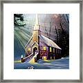 Rock Church Framed Print